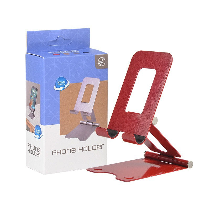 Metal foldable desktop stand phone
